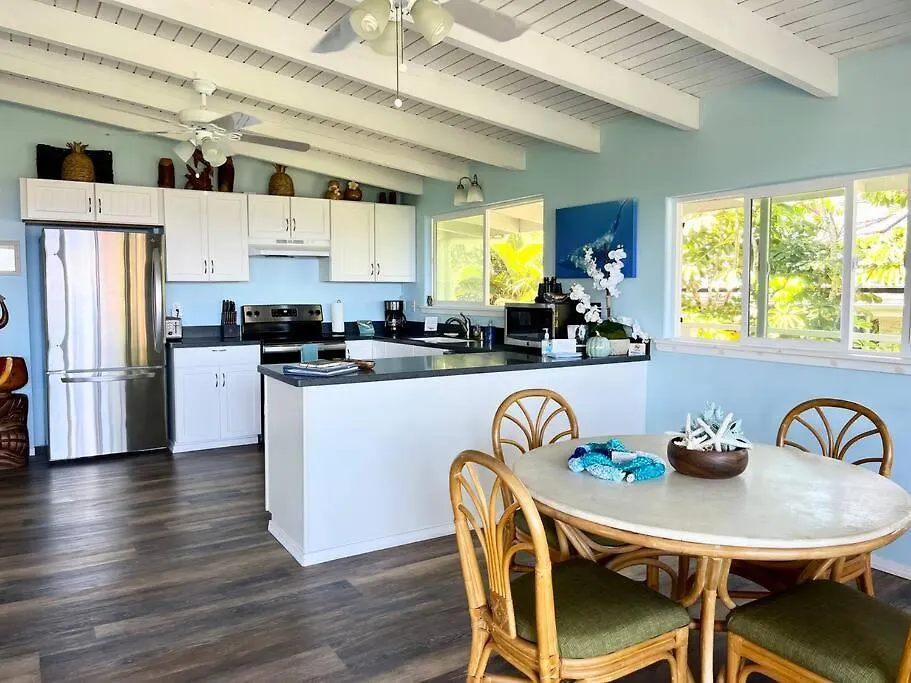 Stunning Ocean Views - Whale House Hawaii Villa Hawaiian Paradise Park