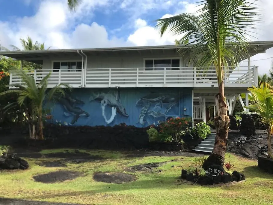 Stunning Ocean Views - Whale House Hawaii Villa Hawaiian Paradise Park Holiday home